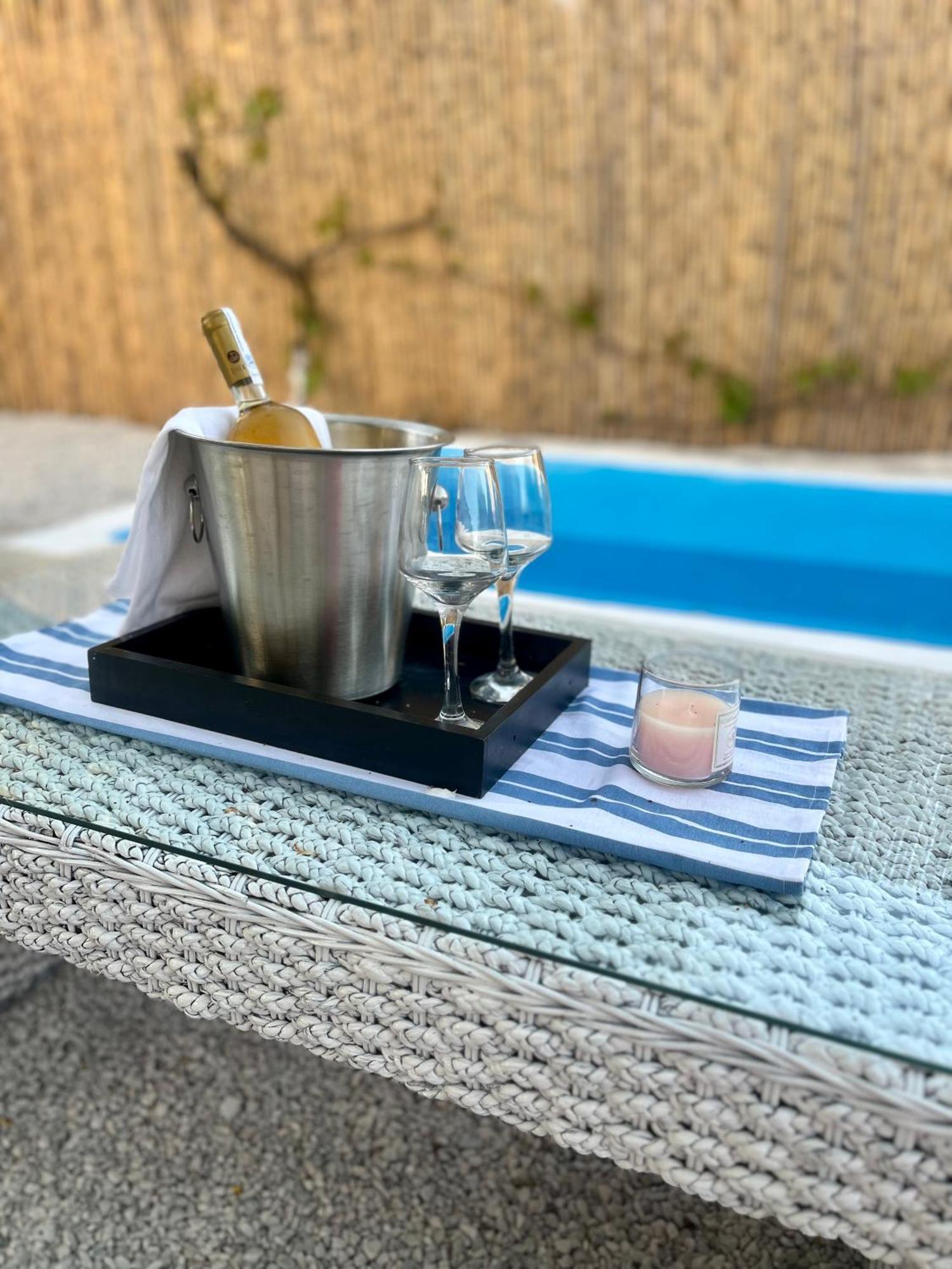 Holiday Oasis With Private Patio And Hammam-Style Bath In Chora-Pithagoreo, Samos Island Villa Pythagório Eksteriør bilde